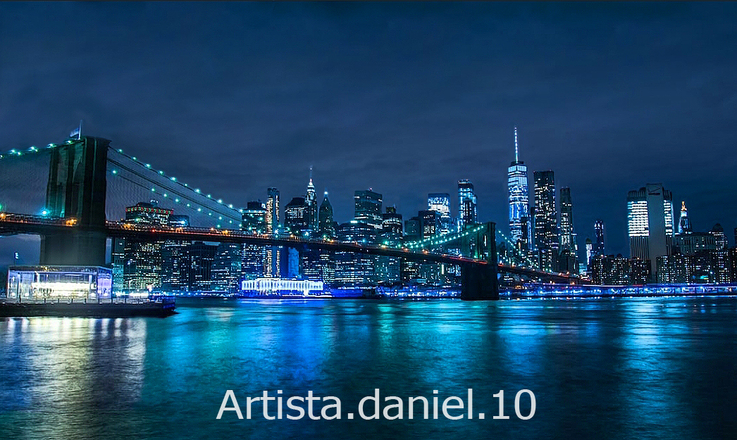 Dibujo digital de Nueva York