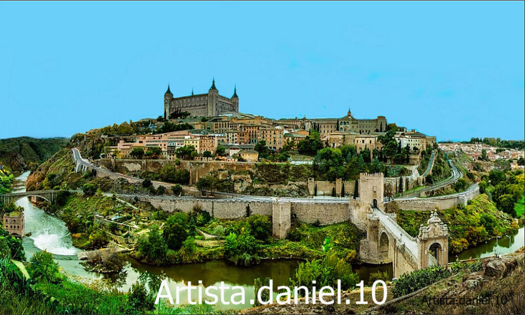 Dibujo digital de Toledo