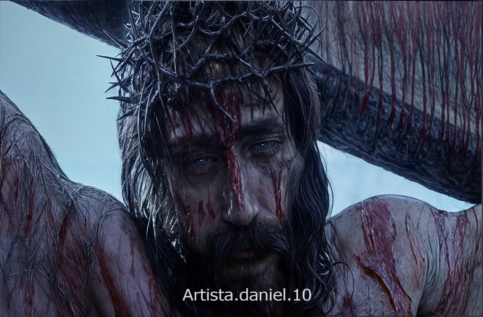 Retrato digital de Jesucristo