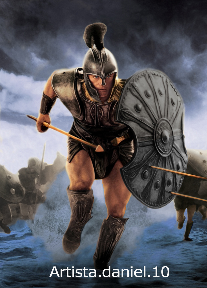 Retrato digital de Aquiles