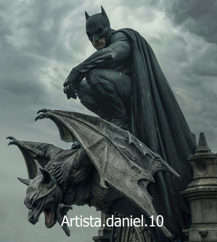 Dibujo digital de Batman